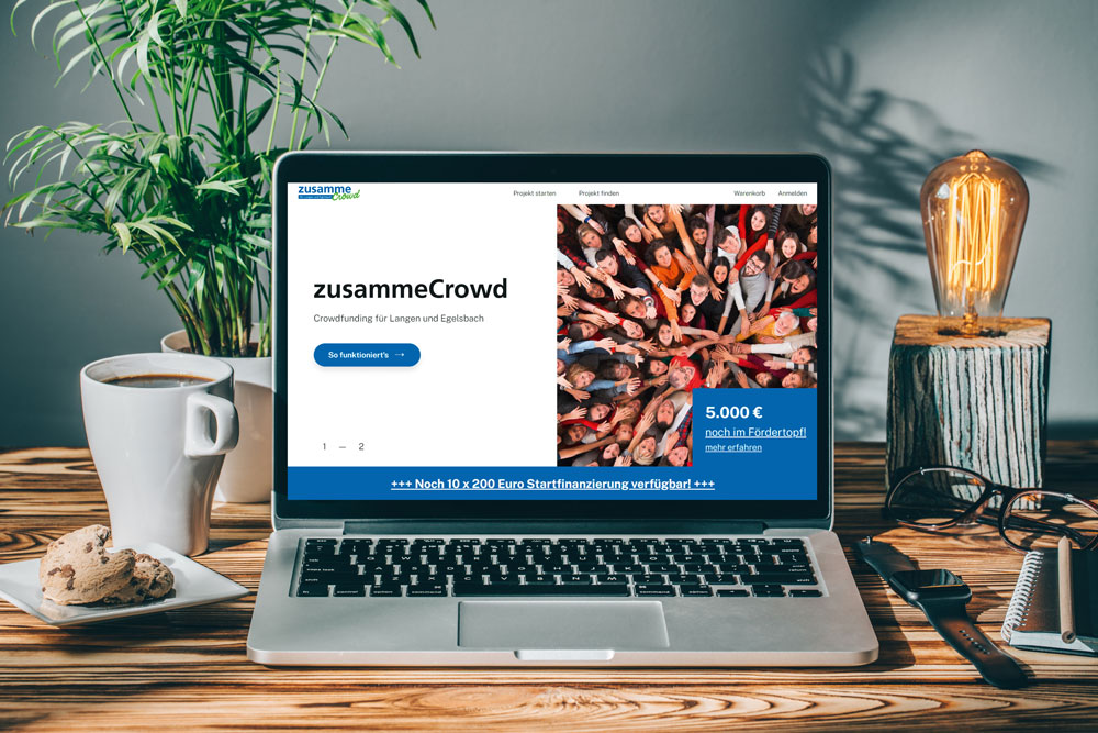Screenshot der neuen Online-Plattform