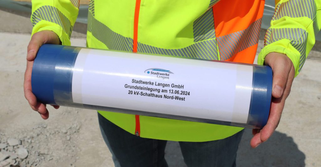 Stadtwerke Schalthaus Zeitkapsel