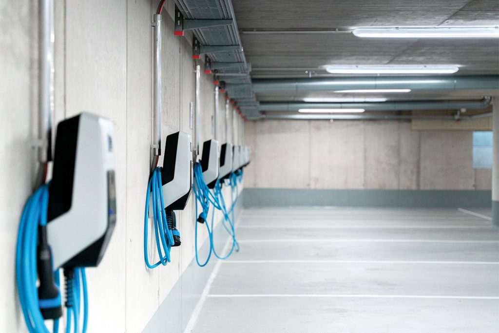 E-Laden für Mehrparteienhäuser