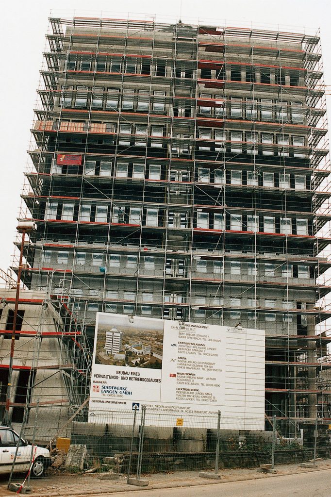 geschichte gebaeude vorher