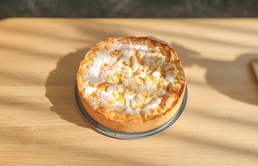 Uwes gedeckterApfelkuchen