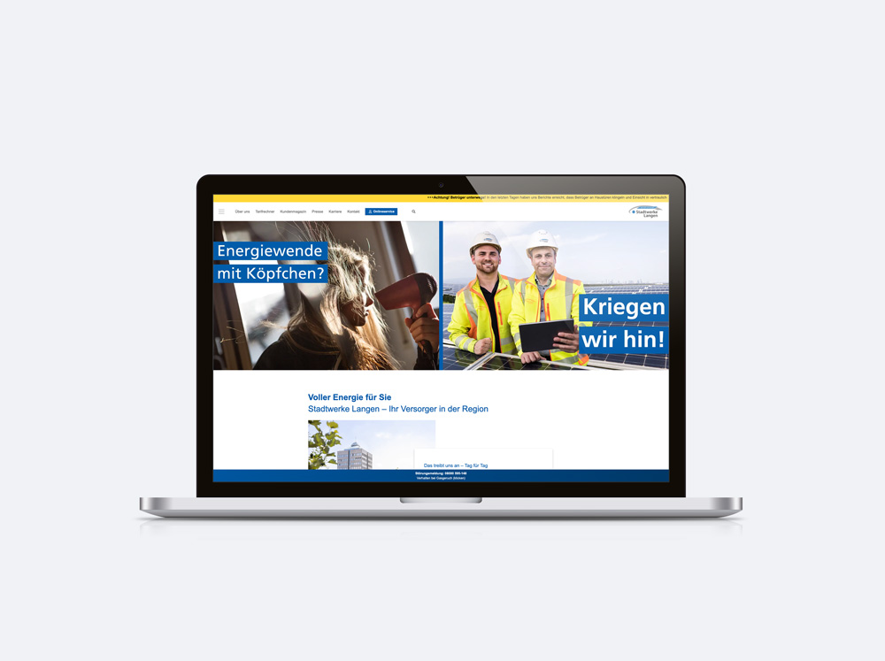 Die neue Website ist online