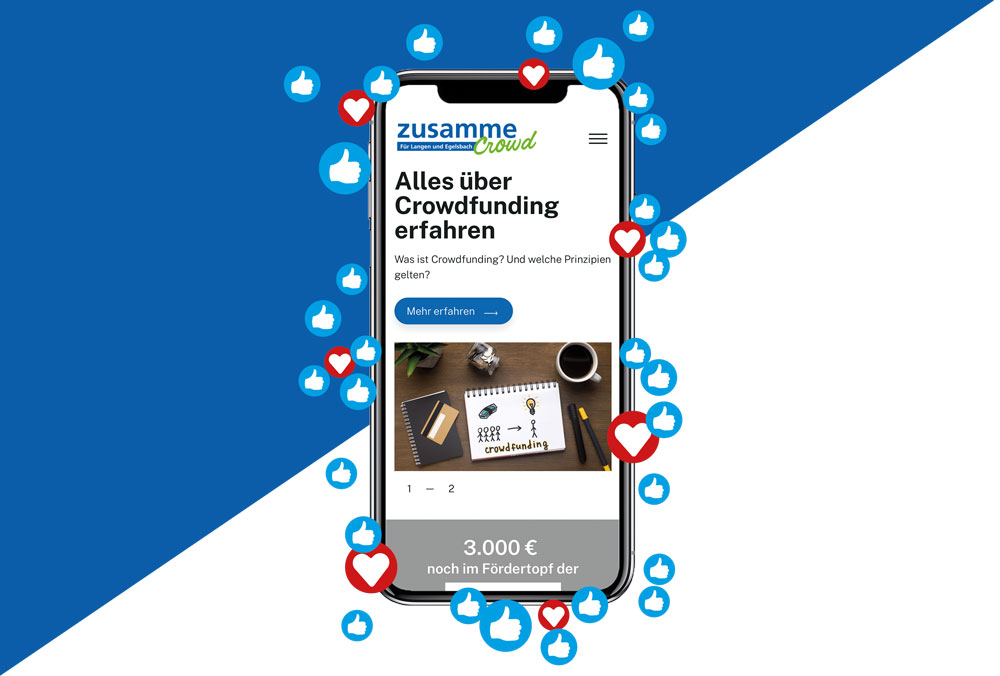 Fördertopf auf der Zusamme-Crowd ist voll