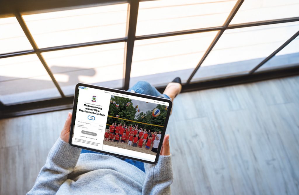 Volleyball-Community goes Crowdfunding